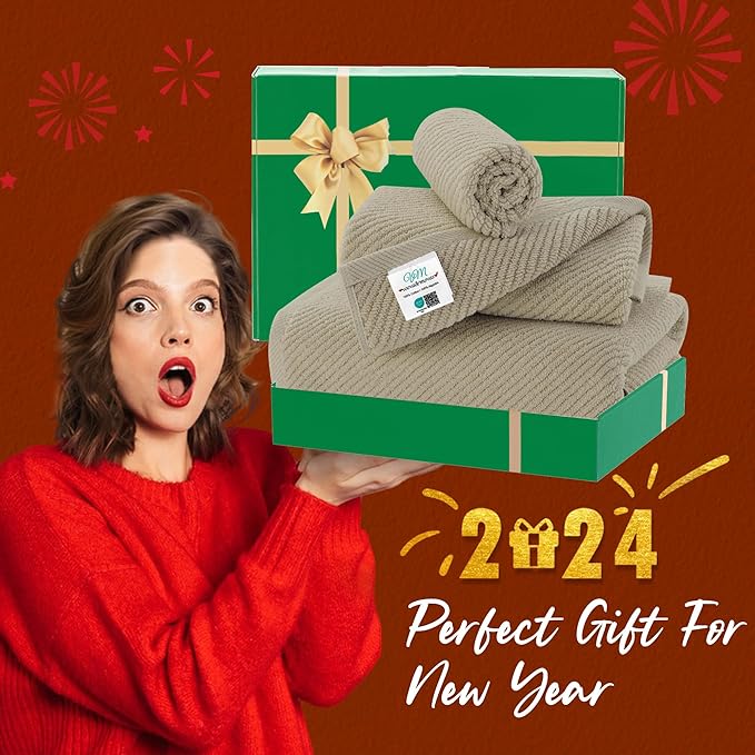 VOOVA & MOVAS Dark Beige Towels