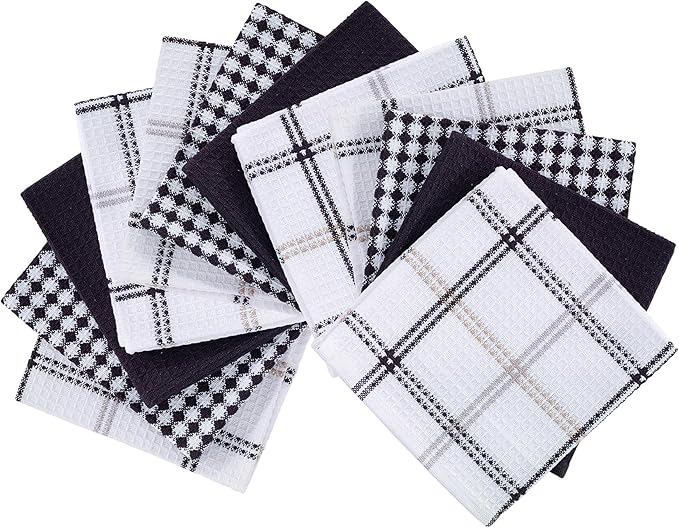 T-Fal Premium Waffle Dish Cloths: Highly Absorbent, Super Soft Long Lasting