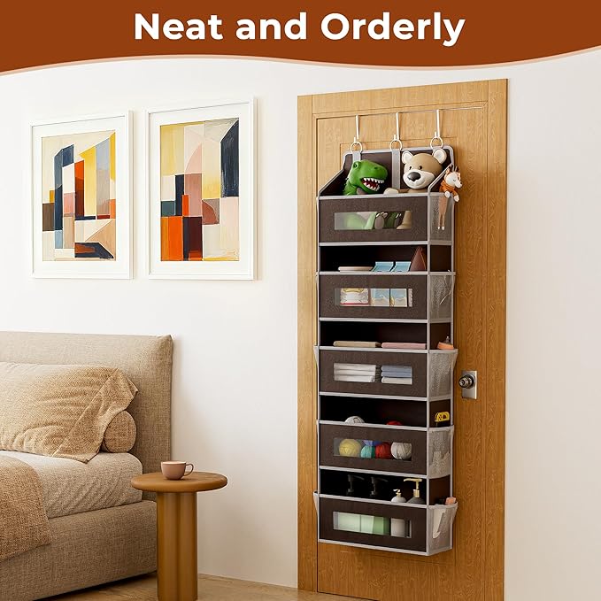 5-Tier Over The Door Storage Organizer