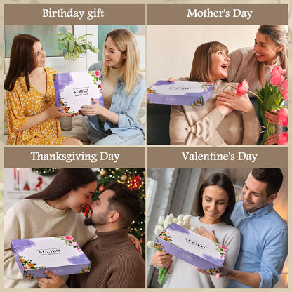 Suziko Large Flower Press Kit for Adults& Kids Flower &Plant Preservation Kit Measures 10.8" x 6.9" Arts and Crafts for Adults Leaf Press &- Great Gift for Lovers
