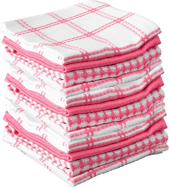 T-Fal Premium Waffle Dish Cloths: Highly Absorbent, Super Soft Long Lasting