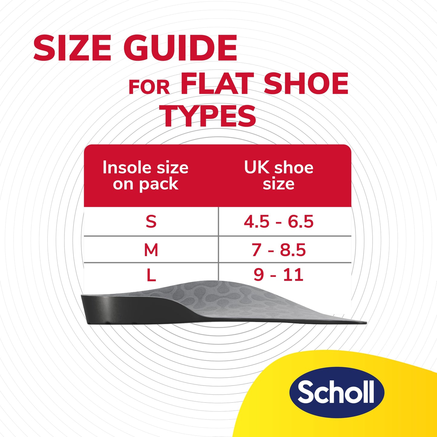 Scholl In-Balance Orthotics Knee To Heel Insoles for Men & Women - Helps to Relieve Lower Limb Pain, Shock Absorption, Deep Heel Cup, Orthopedic Arch Support, Pressure Redistribution & Stabilisation