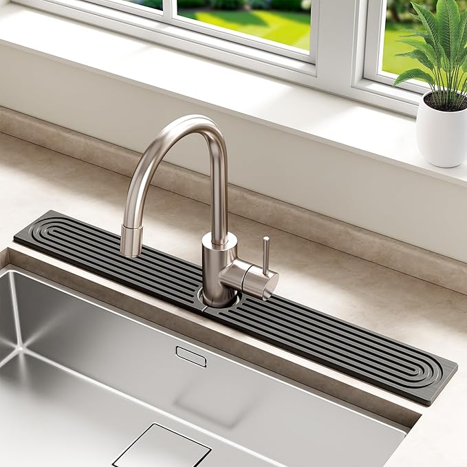 Stone Faucet Mat for Kitchen Sink