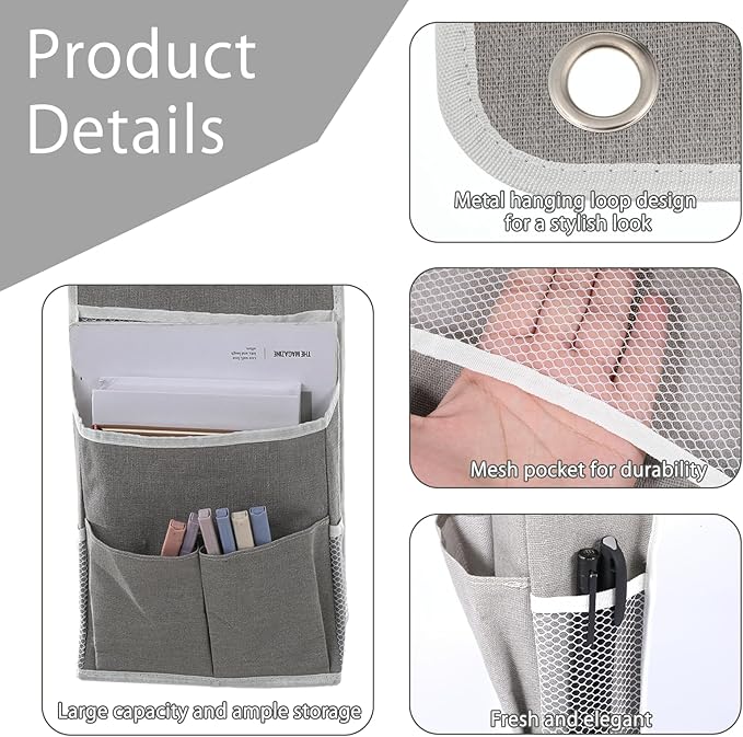Hanging Organizer with Pockets, Wall Hanging Baskets