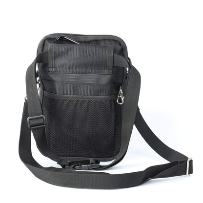 Nurse Organizer Belt 2 Sided -12 Pocket Waist bag Pouch Case for Medical Scissors Care Kit Tool (Black)