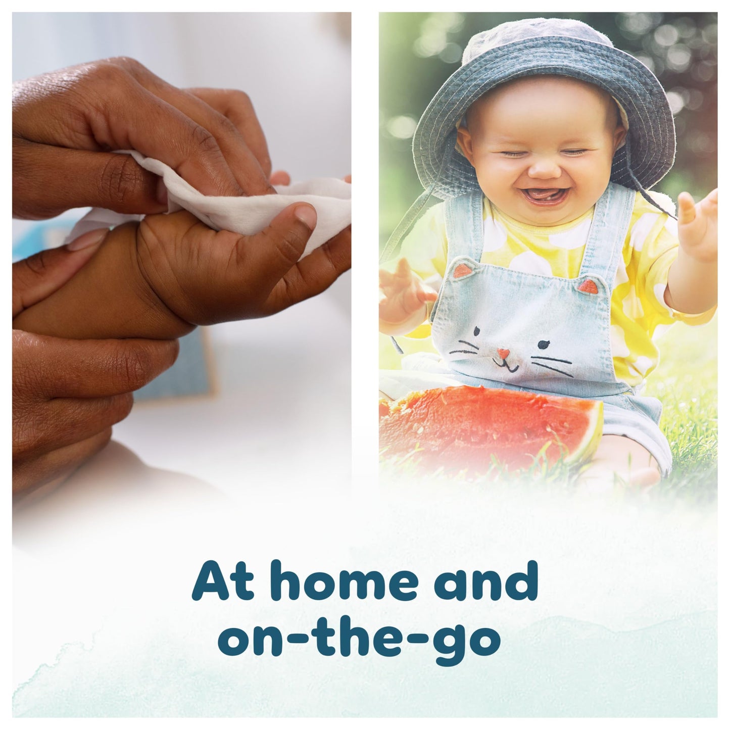 Pampers Harmonie Aqua Baby Wipes Plastic Free 9 Packs of 48 Wipes, 432 Baby Wet Wipes, Help restore natural skin pH, Delicate lotion with 99 percent water