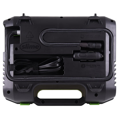Slime 50158 Flat Tire Repair Kit, Smart Spair Ultra, All-in-One Solution, Repairs and Inflates, Car/Trailer, 10 Min Fix