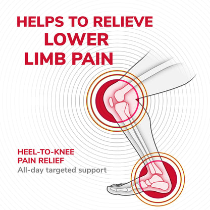 Scholl In-Balance Orthotics Knee To Heel Insoles for Men & Women - Helps to Relieve Lower Limb Pain, Shock Absorption, Deep Heel Cup, Orthopedic Arch Support, Pressure Redistribution & Stabilisation