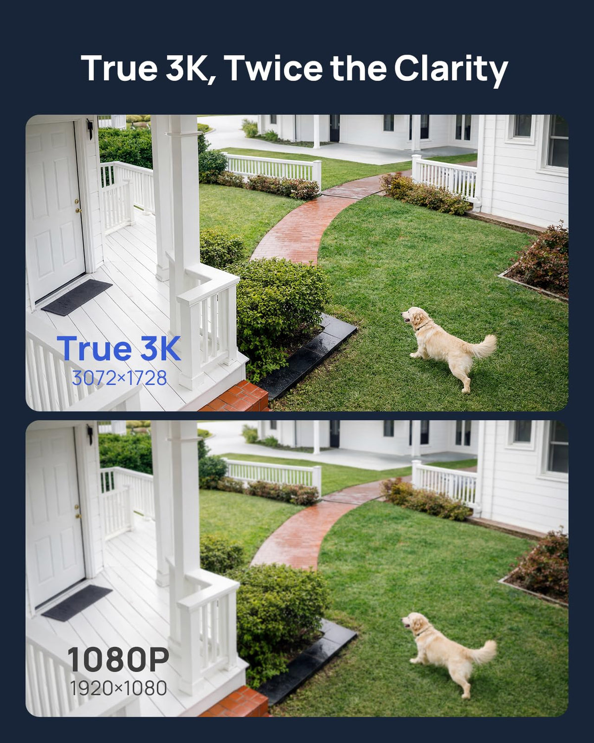 ANNKE H500 3K 5MP Poe Security Camera System, 8CH H.265+ NVR with 2TB HDD, 8pcs Wired Outdoor Bullet IP Camera with Red & Blue Light and Audio Alarm, Human/Vehicle Detection, Two-Way Talk, IP67