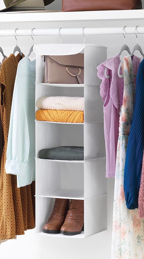 Whitmor 5 Section Closet Organizer