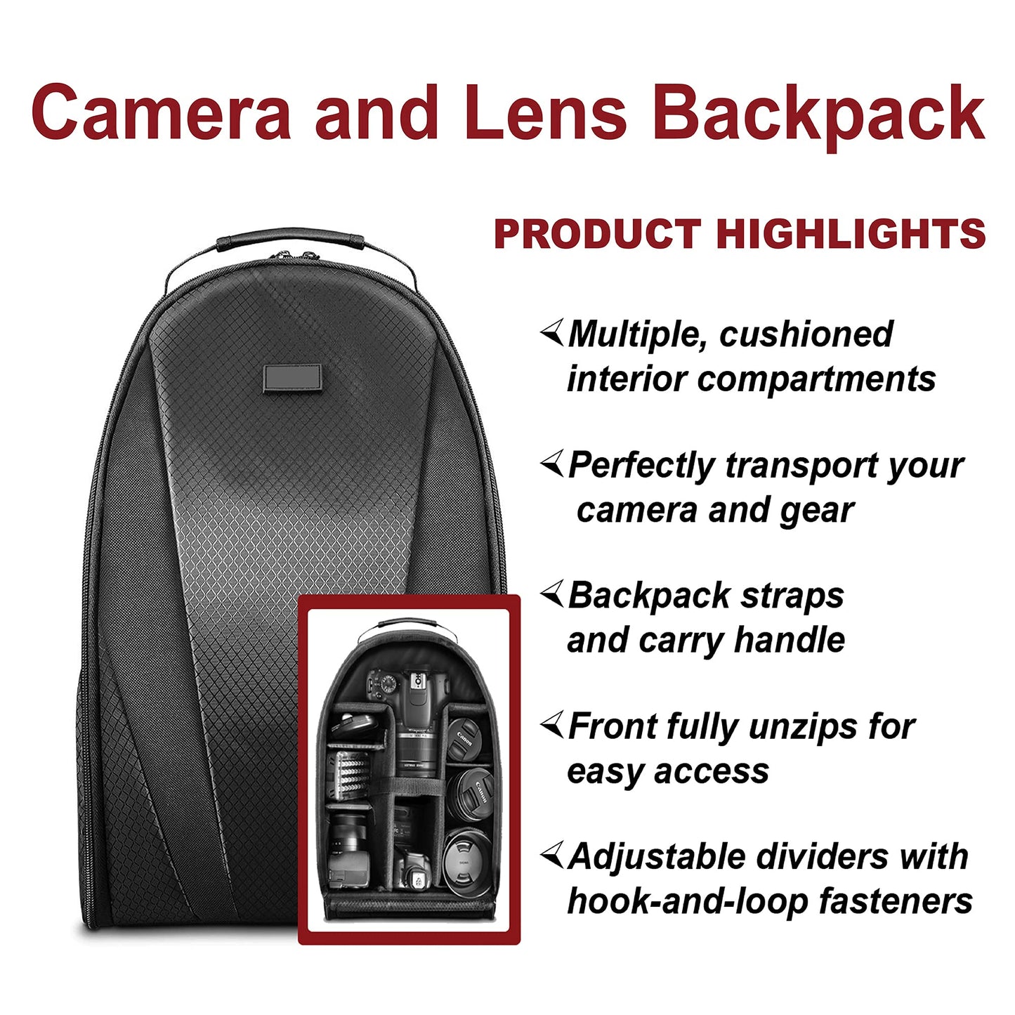 Canon EOS 2000D / Rebel T7 DSLR Camera with EF-S 18-55mm Lens + SanDisk 32GB Card Tripod Case Wideangle Lenses ZeeTech Accessory Bundle (20pc Bundle) (18-55MM, Card) Black (Renewed)