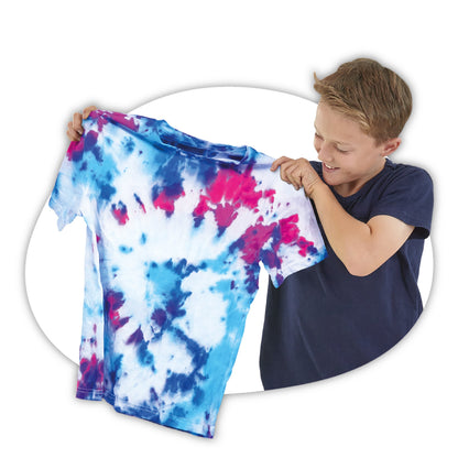 Tybo Design Studio, Arts and Crafts, Tie Dye, Easy to Use Kit, Creative Fun, Ultimate Mess Free Fun for Boys and Girls Age 6+