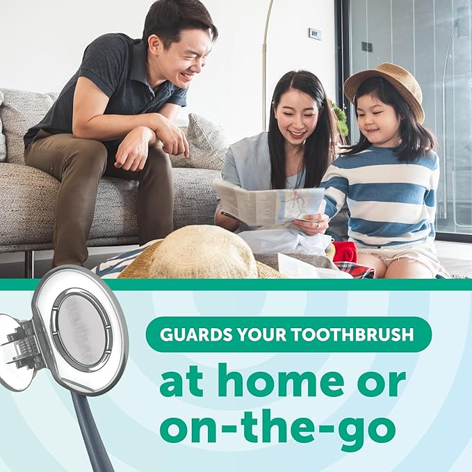 Steripod Clip-on Toothbrush Protector