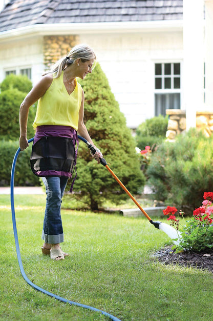 DRAMM 14803 One Touch Rain Wand with One Touch Valve, 30-Inch, Yellow
