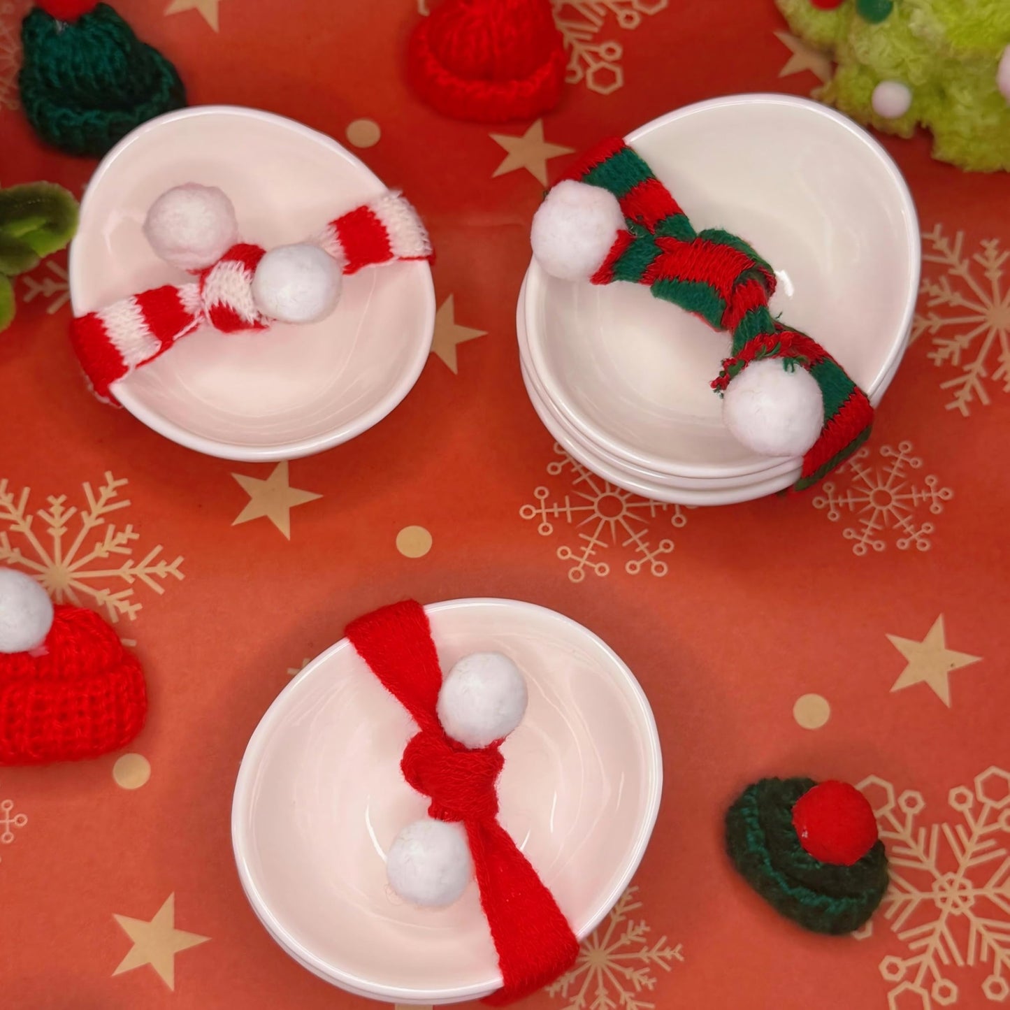 Holitika Soy Sauce Dish - Dipping Bowls Set, White Porcelain Dipping Bowls/Dishes for Soy Sauce, Ketchup, BBQ Sauce or Seasoning- 1 Oz,Set of 6,D1