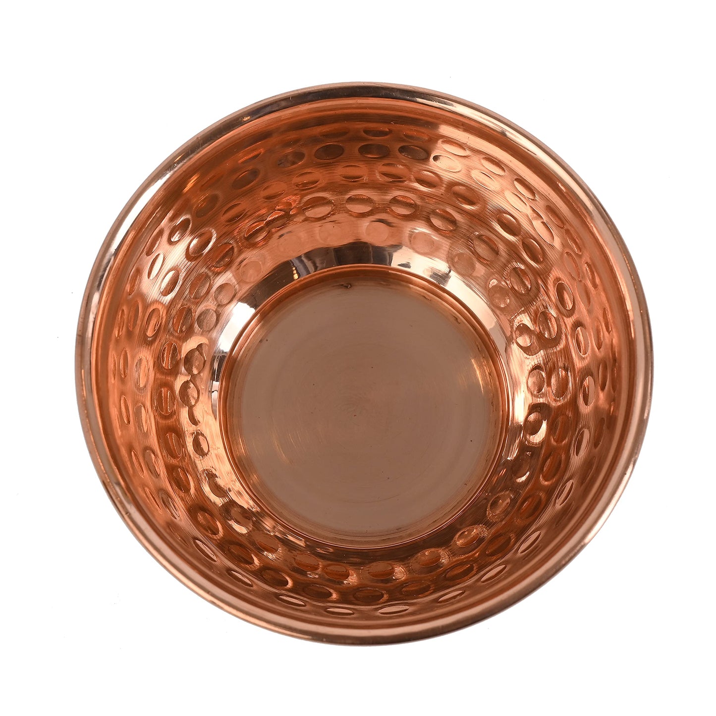 Incense Garden Plain Hammered Copper Offering Bowl for Altar Use, Rituals, Incense, Smudging, and Decoration 3 Inches