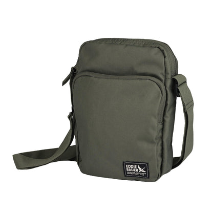 Eddie Bauer Jasper Crossbody Bag with Zippered Main Compartment and Adjustable Shoulder Strap