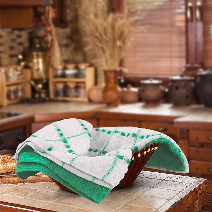Utopia Towels - Kitchen Towels 12 Pack, 15 x 25 Inches, 100% Ring Spun Cotton