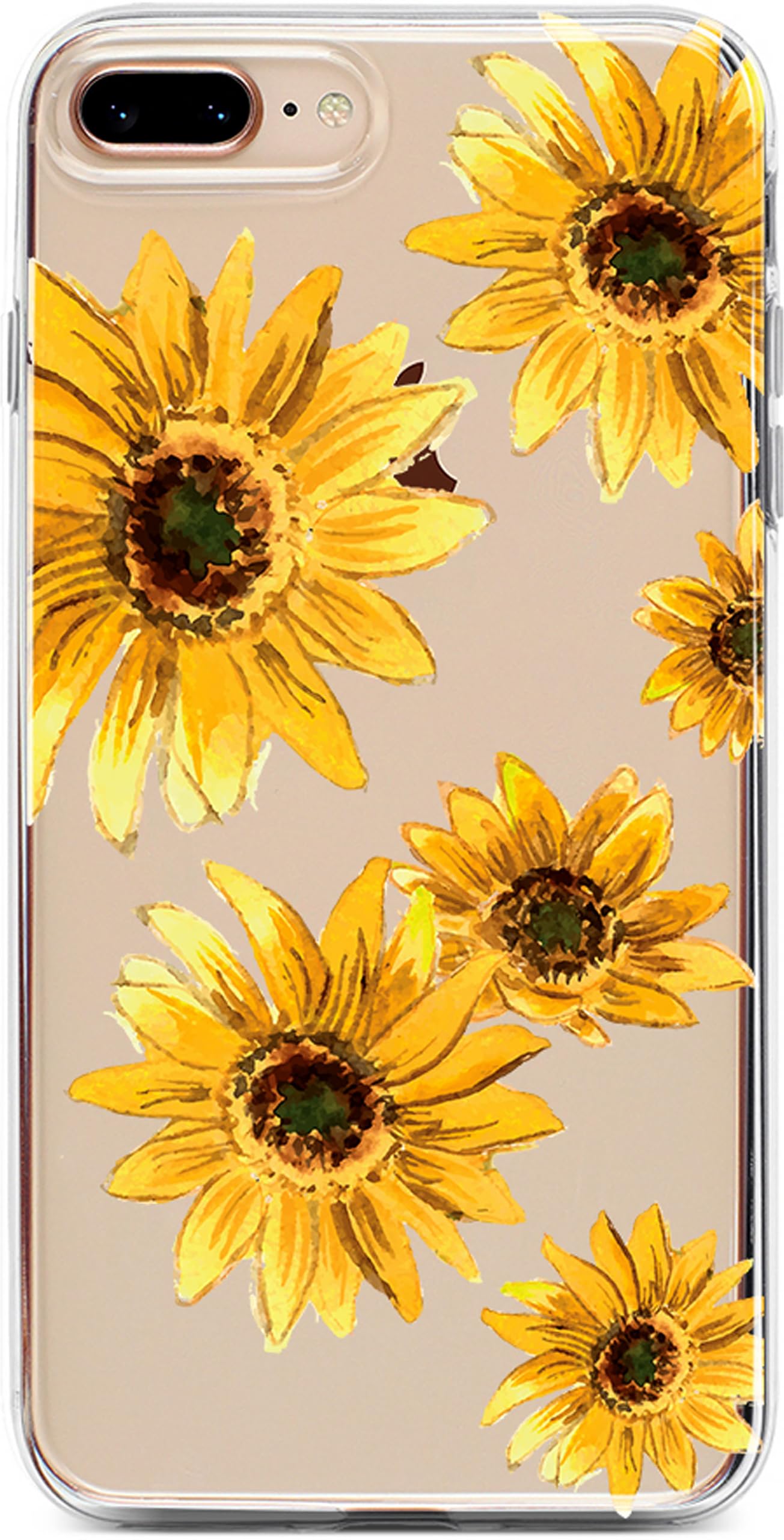 Casely iPhone 6/7/8 Plus Case | Stepping Up | Geo Rose Gold Marble | Classic Ultra Slim Design