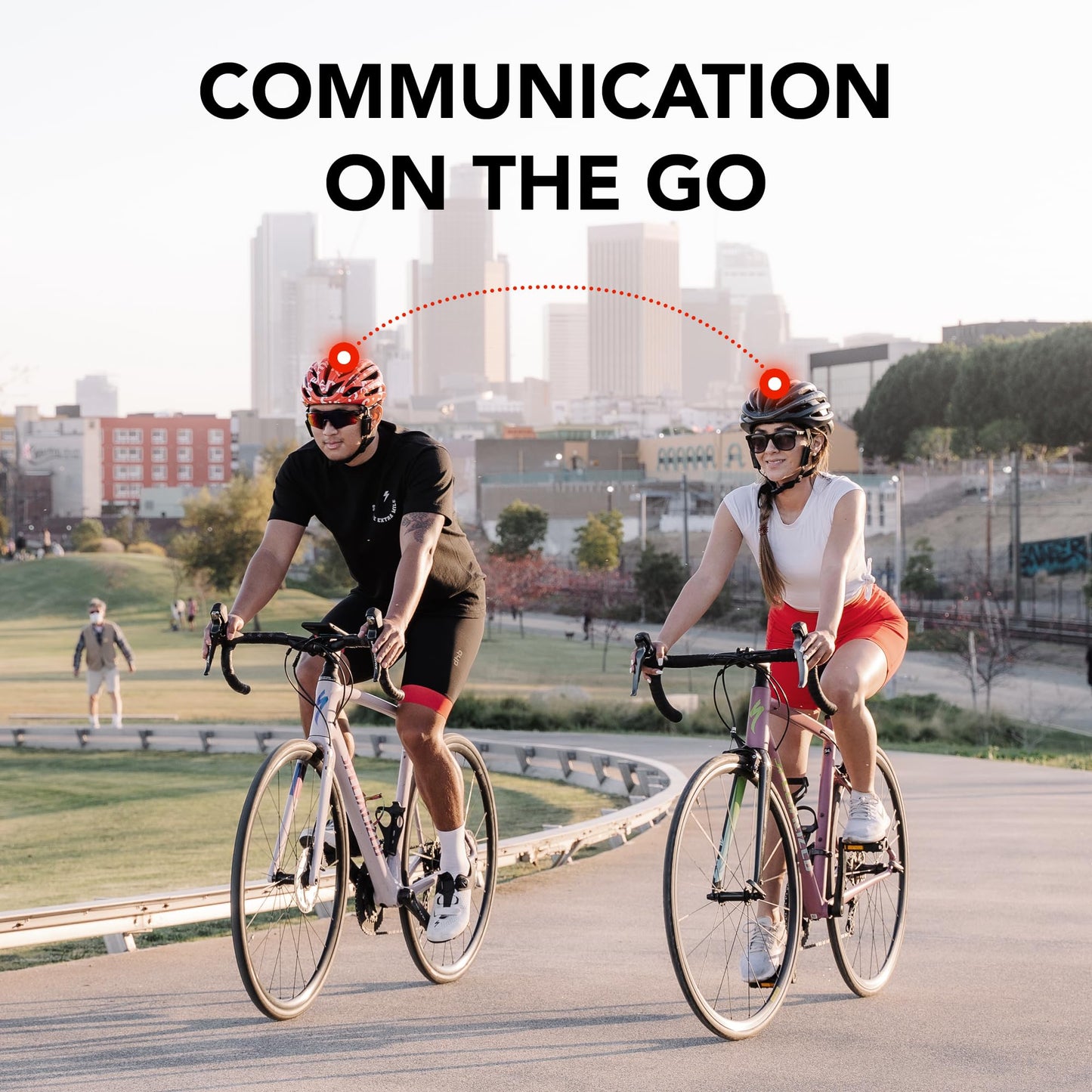 Sena pi, Universal Bluetooth Intercom Headset, Fits Most Cycling and Multi-Sport Helmets