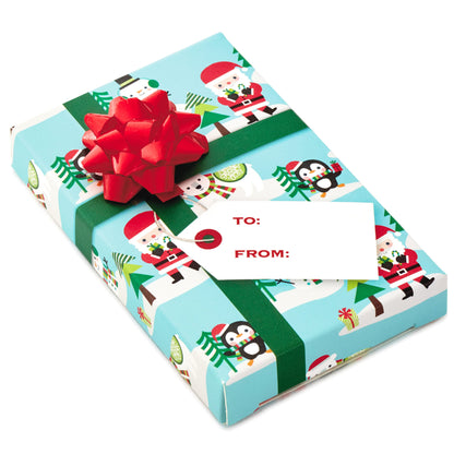 Hallmark Gift Card Holders, Green Ribbon (Pack of 6)