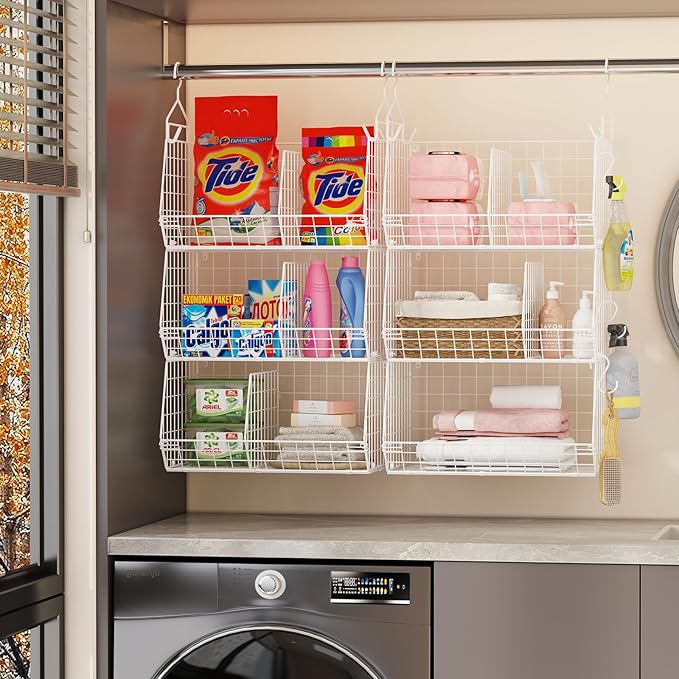 4 Tier Extra Large Hanging Closet Organizer, Closet Organizer Hanging