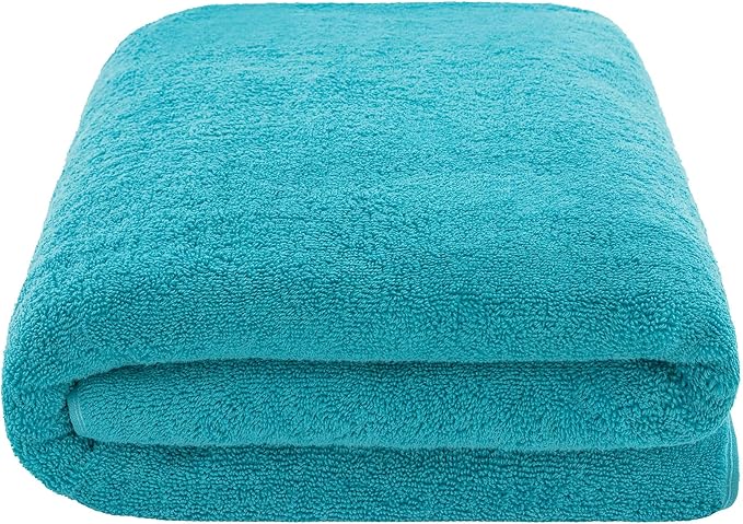 American Soft Linen 100% Cotton 600 GSM Turkish 40x80 Oversized Bath Towel Sheet