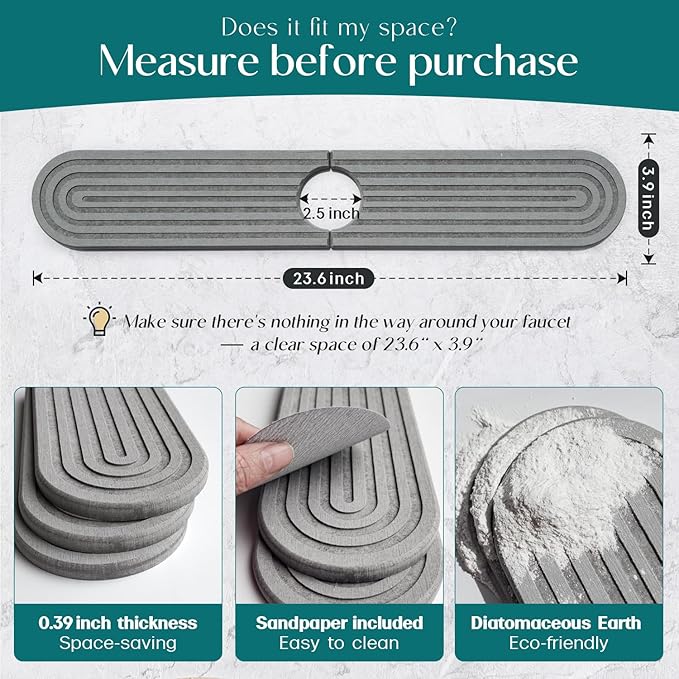 Kitchen Faucet Mat