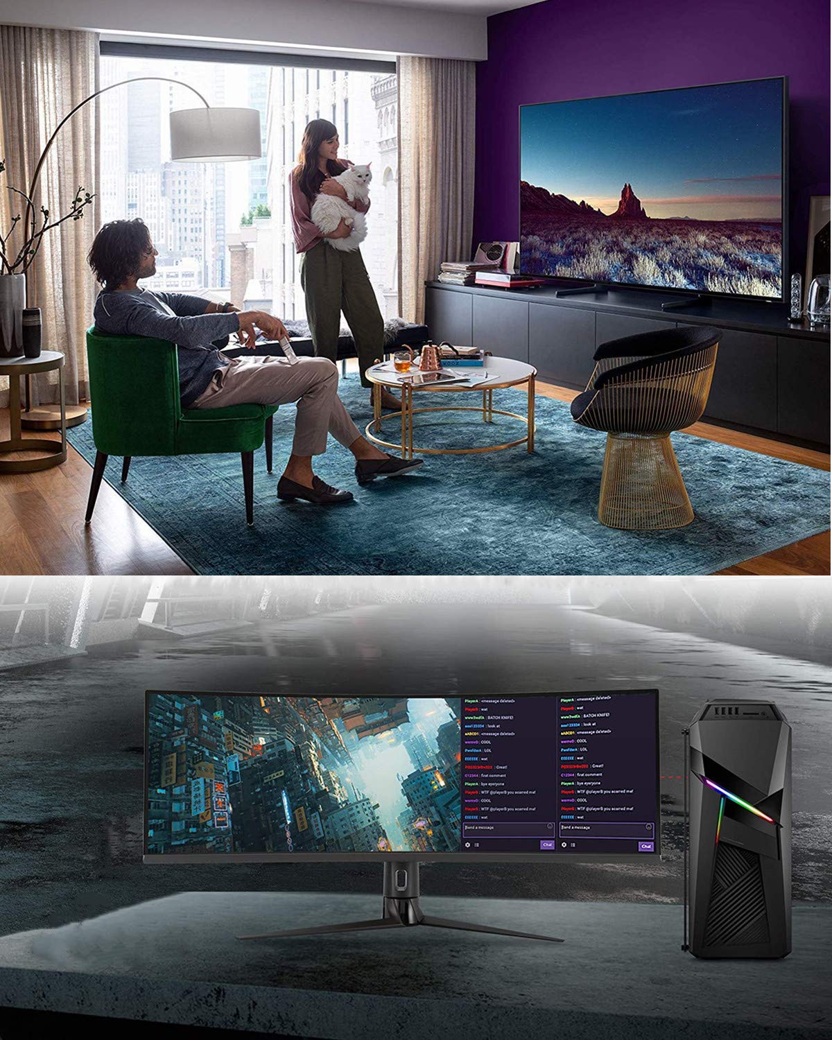 Ubluker 10K 8K 4K HDMI Cable 48Gbps 2M, Certified Ultra High Speed HDMI® Cable 4K 240Hz 144Hz 8K 60Hz 0.01ms HDR10+ ARC eARC HDCP2.3 N-etflix R-oku TV PC Monitor Projector PS5 4 X-box