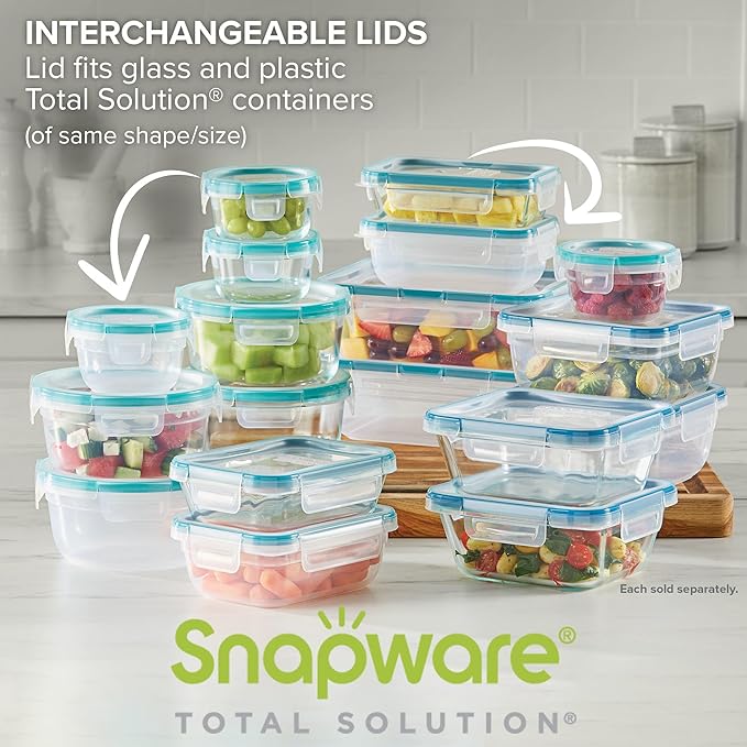 Snapware Food Storage Containers, Rectangular | Leakproof & Airtight | BPA-Free