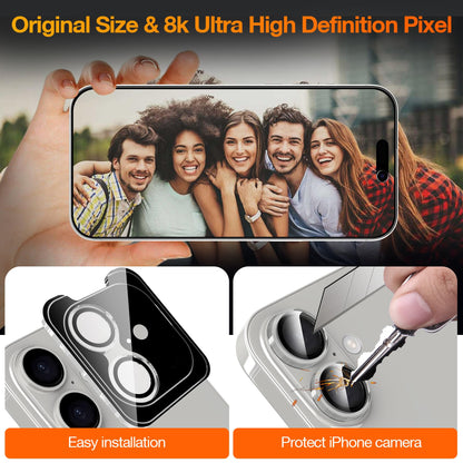 [2 Pack] Privacy Screen Protector for iPhone 11/XR, YMHML Tempered Glass Anti-Spy Bubble Free Case Friendly Easy Installation Film for iPhone 11/XR 6.1 Inch