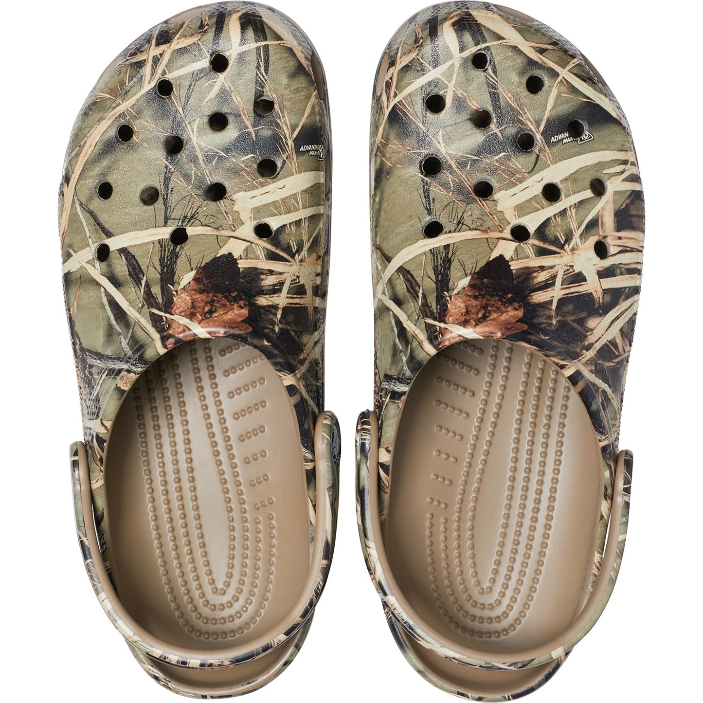 Crocs Classic Realtree, Unisex Adults Clogs, Brown (Khaki), 3 (36/37 EU)