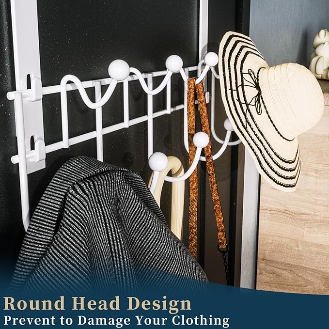 Consumest Over The Door Organizer Hooks, Door Hanger