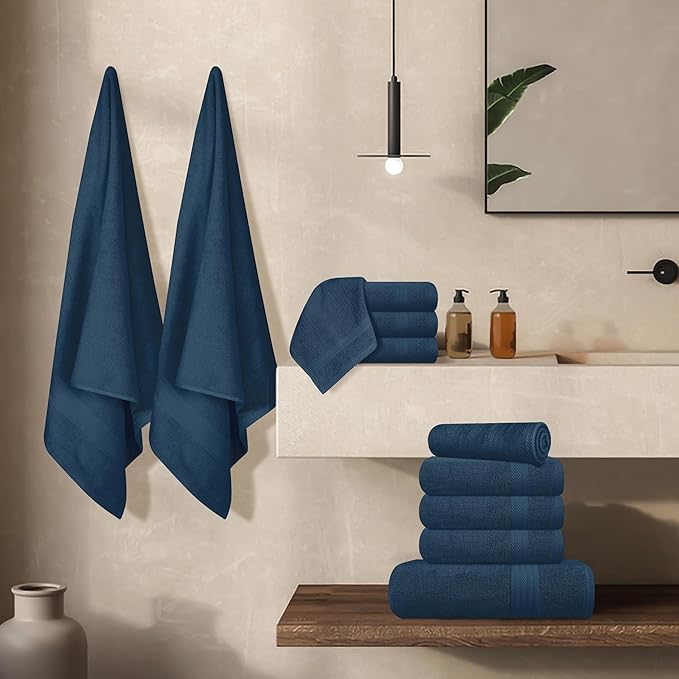 GLAMBURG Ultra Soft 24-Piece Towel Set
