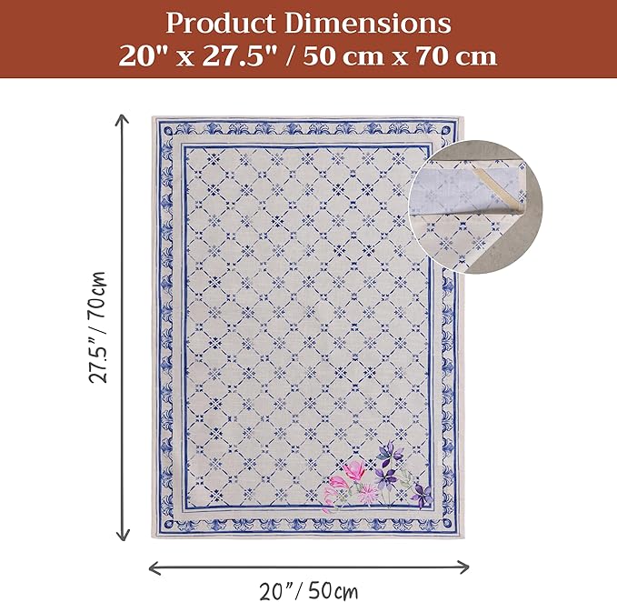 Maison d' Hermine Kitchen Towels Set of 3 100% Cotton 27.50" x 20" Reusable
