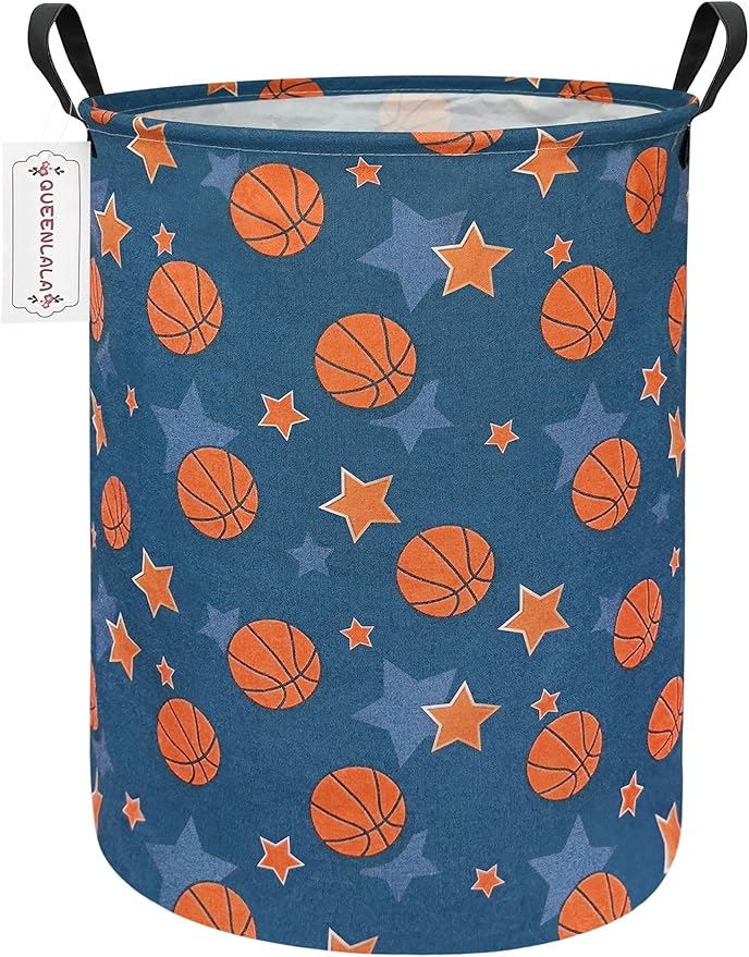 QUEENLALA Large Storage Basket, Laundry Hamper/Bathroom/Home Decor/Collapsible