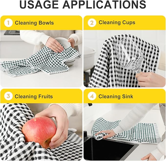 SALAS Cotton Dish Towels Cloths