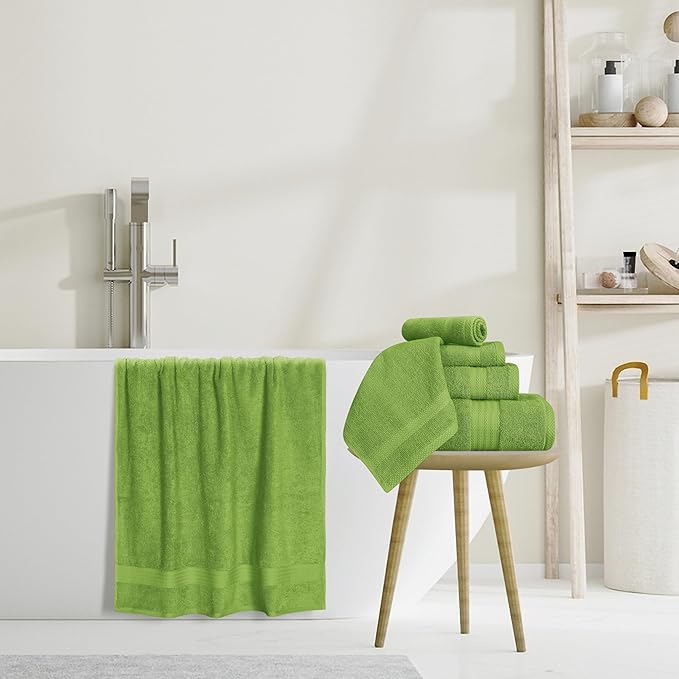 GLAMBURG Ultra Soft 8-Piece Towel Set