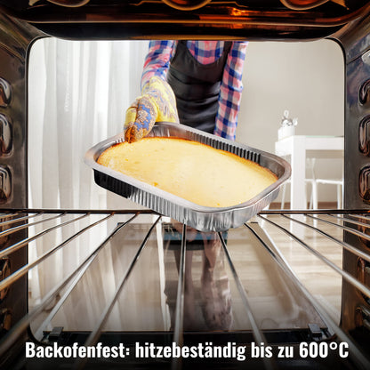Aluminium tray for barbecue grill | drip pan | perfectly fitting for your Weber BBQ | 25 high quality trays