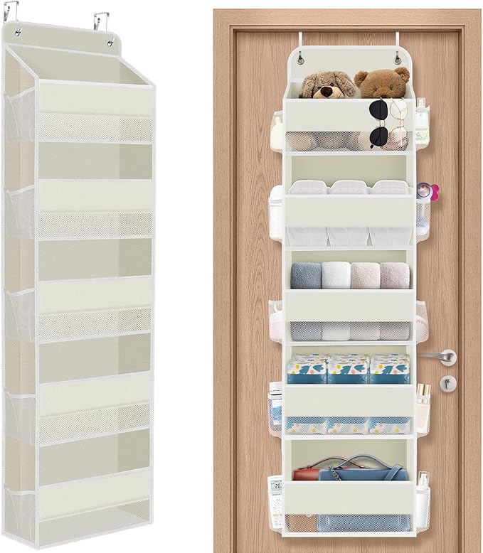1 Pack Over The Door Organizer, Hanging Storage Organizer