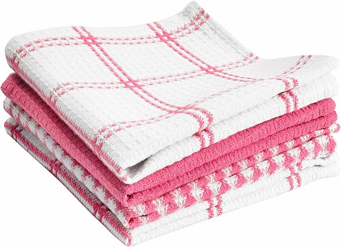T-Fal Premium Waffle Dish Cloths: Highly Absorbent, Super Soft Long Lasting