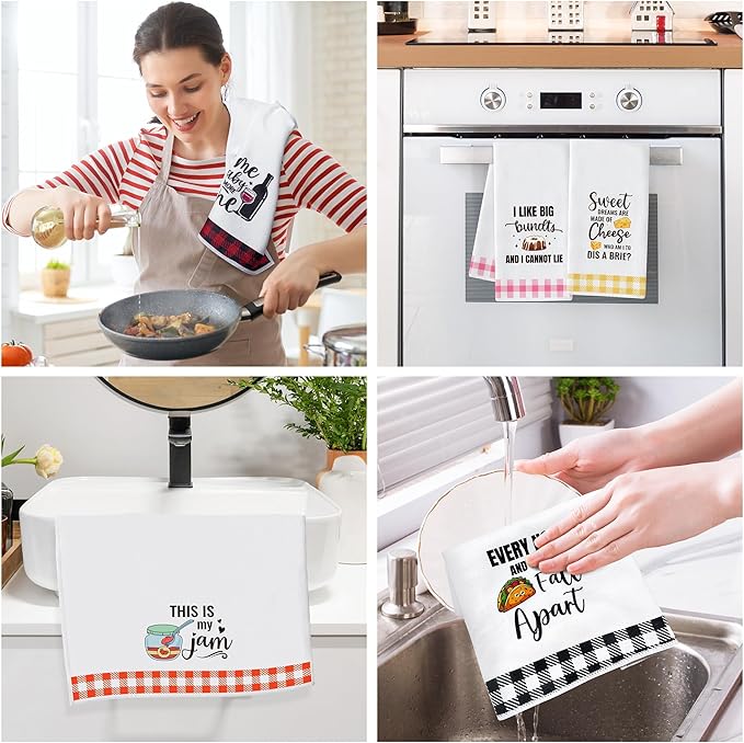 R HORSE Funny Kitchen Dish Towel