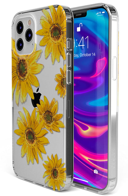 Casely iPhone 12/12 Pro Case | Field of Flowers | Pastel Floral | Classic Ultra Slim Design