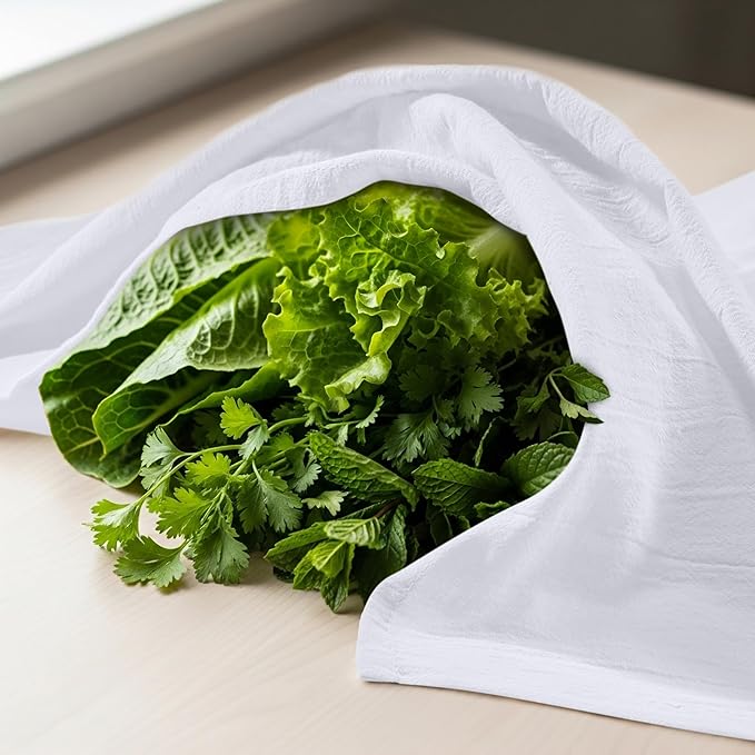 Utopia Kitchen White Flour Sack Towels 100% Cotton Tea Towels