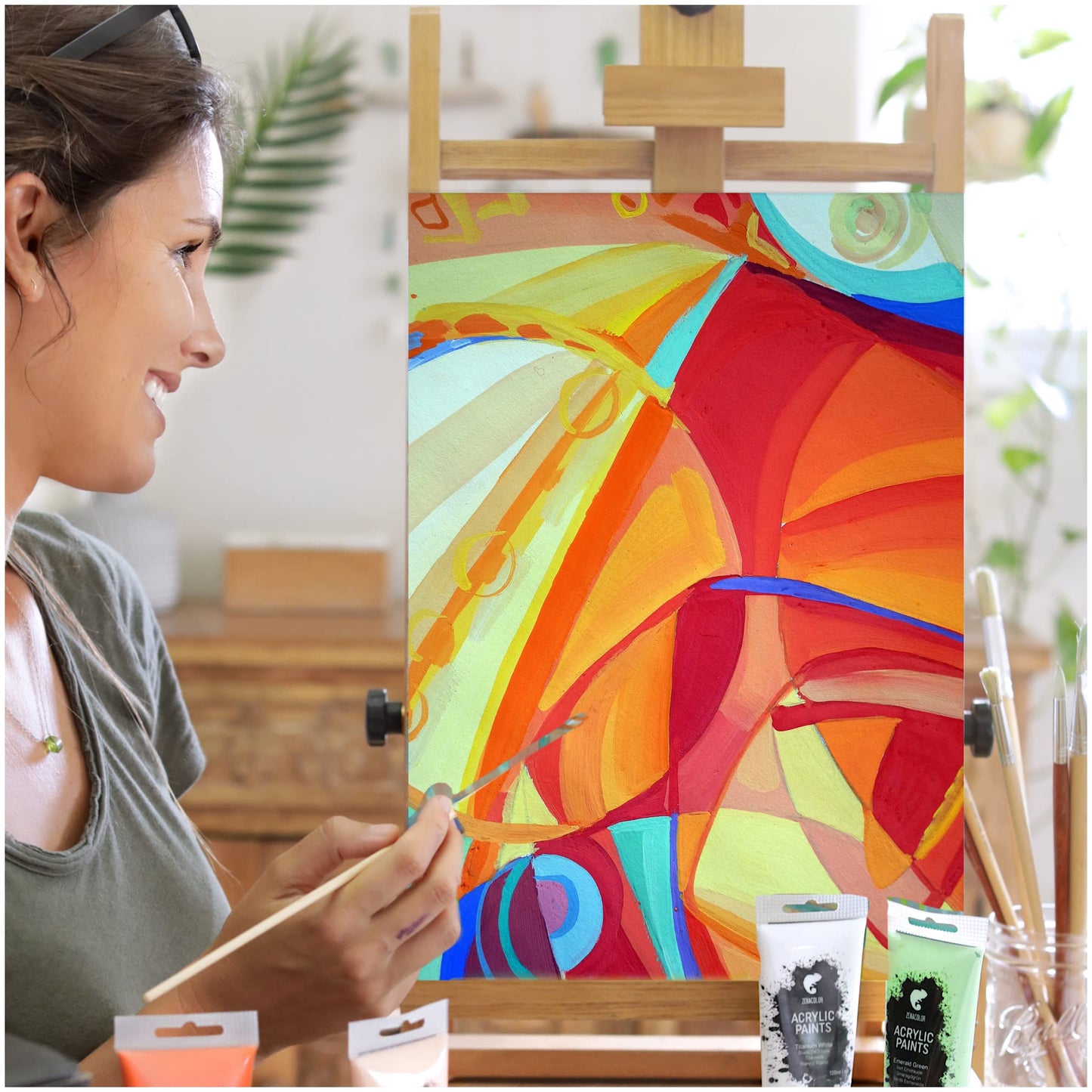 Canvas Painting Set of 28 Canvas – Multi Sizes – 13 x 18 cm, 20 x 25 cm, 24 x 30 cm, 30 x 40 cm – All Types of Painting