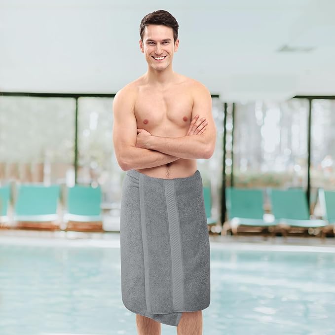 Utopia Towels 6 Pack Medium Bath Towel Set, 24 by 48 Inches, 500 GSM 100% Ring