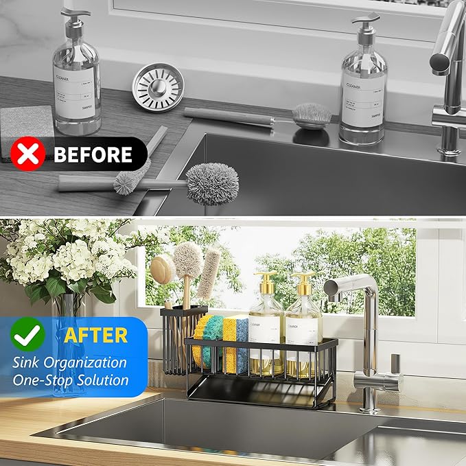 Cisily Sink Caddy Sponge Holder