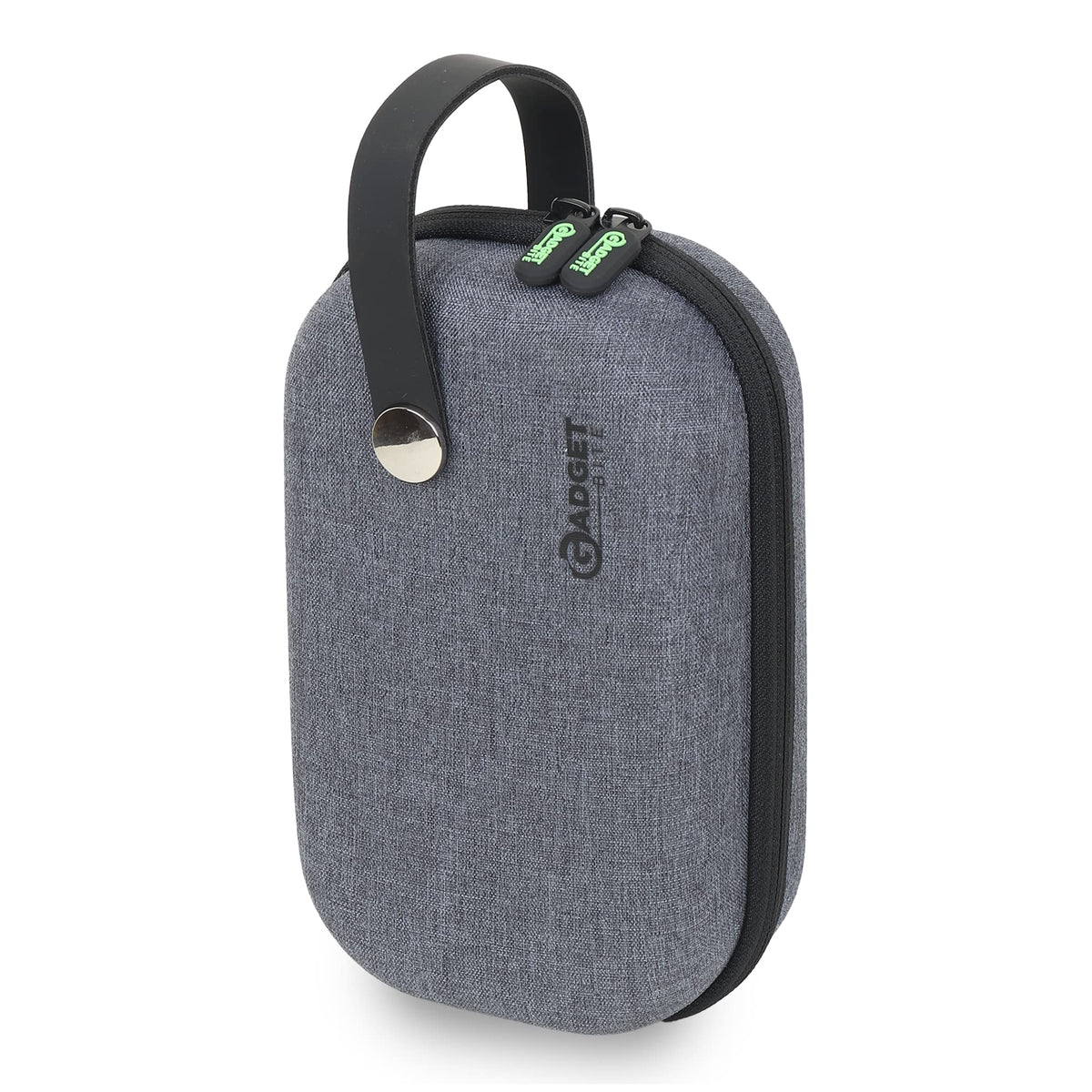 GadgetBite Organiser Portable Pouch For Electronic Accessories Usb Cables, Power Bank, Battery, Hard Drive, Sd Memory Card, Earphones, Travel Gadgets & Organiser Rugged Travel Friendly (Grey)