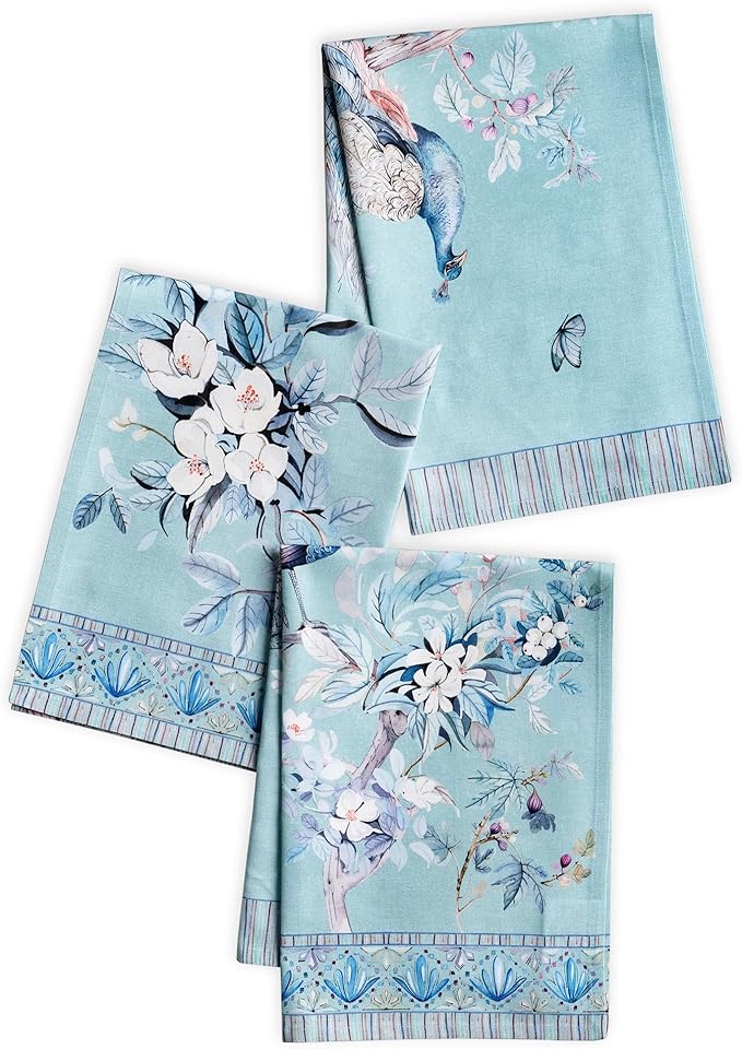 Maison d' Hermine Kitchen Towel 100% Combed Cotton Premium Set of 3