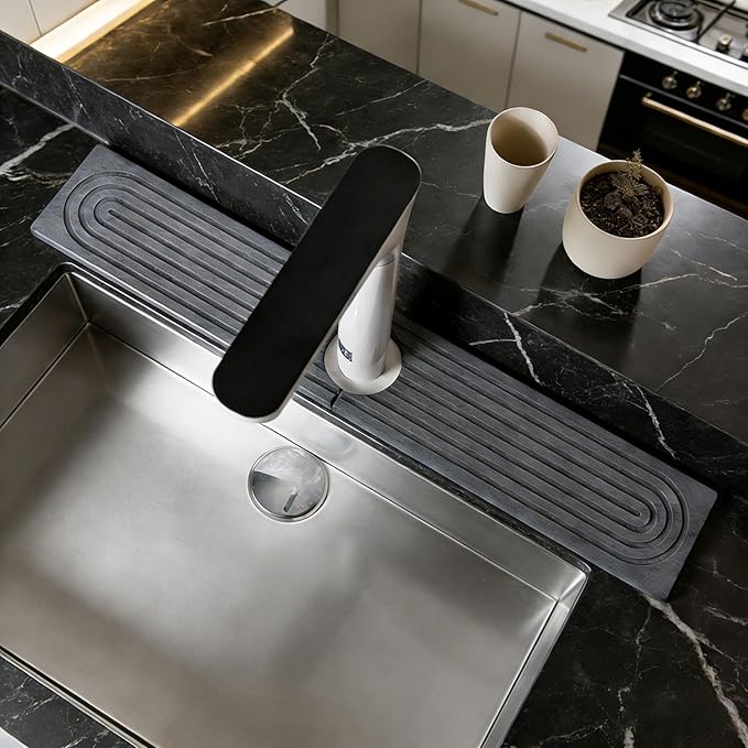 Diatomite Faucet Mat for Kitchen Sink